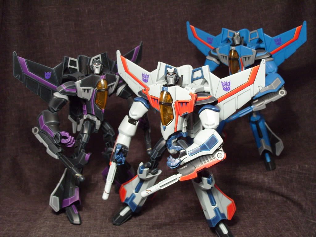 starscream thundercracker and skywarp